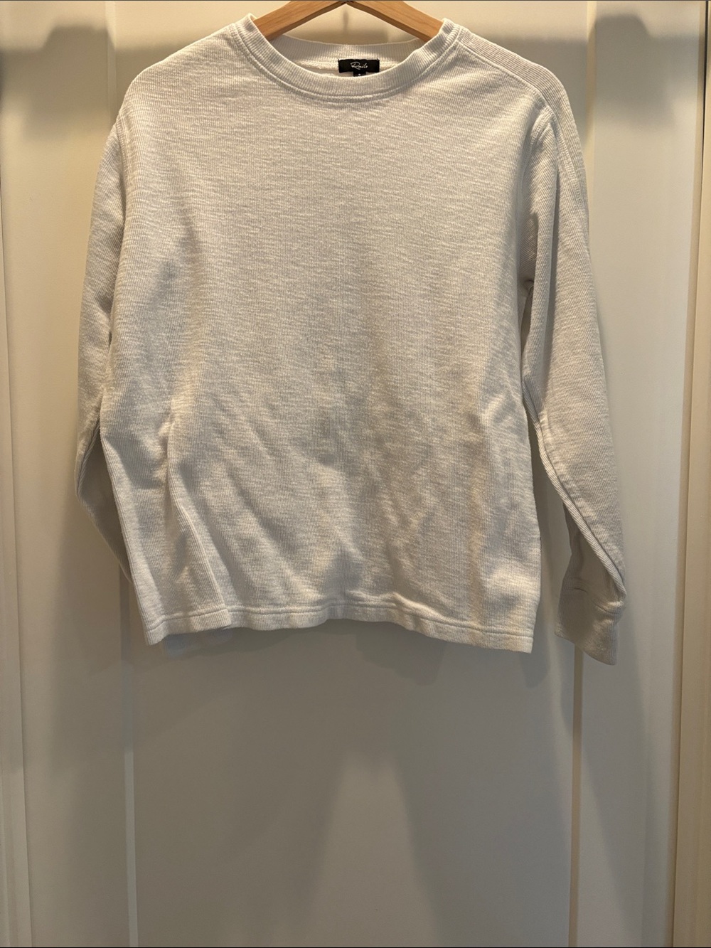 Rails White Crewneck Sweatshirt